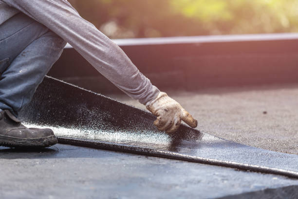 Professional Interior Drainage System technician working in Hillsboro, IL